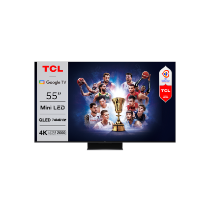 55C845 TCL 4K Mini-LED 144hz TV with QLED