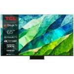 TCL 65C855 4K QD-Mini LED 144HZ TV with Google TV and Game Master Pro 3.0 (2024)