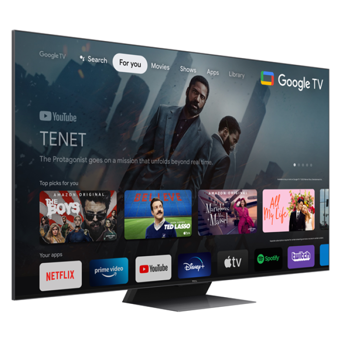 Google TV and 2.1 Onkyo sound system