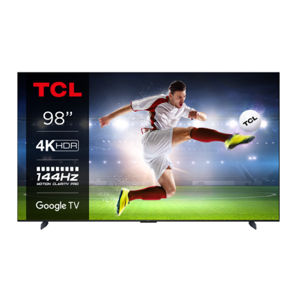 98P745 TCL 4K HDR TV with Google TV and Game Master Pro 2.0