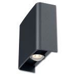 Φωτιστικό up-down IP65 LED (3 in 1) σε ανθρακί