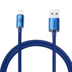 Baseus Crystal Shine Series Cable USB to Lightning 2.4A 1.2m Blue