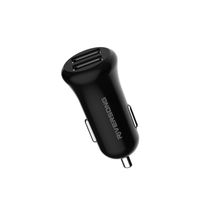 Riversong Car Charger 2xUSB 3.1A Safari P5 Black