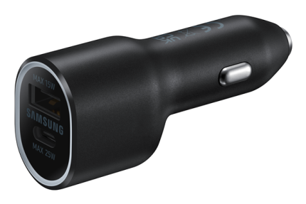 Samsung Car Charger Adaptor USB/Type-C 40W Black