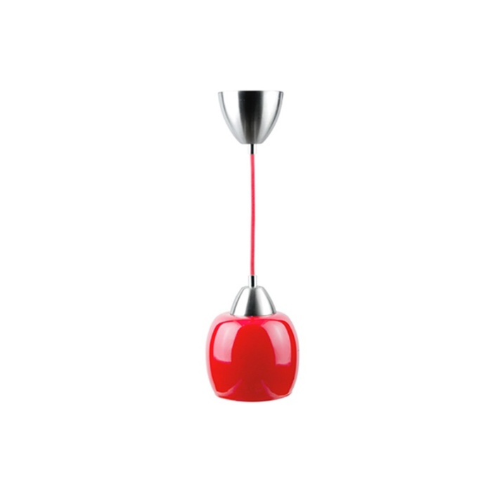 Pendant Lighting Fixture Pera-S 1Xe27 Made Of Glass Red 4101350 Vito