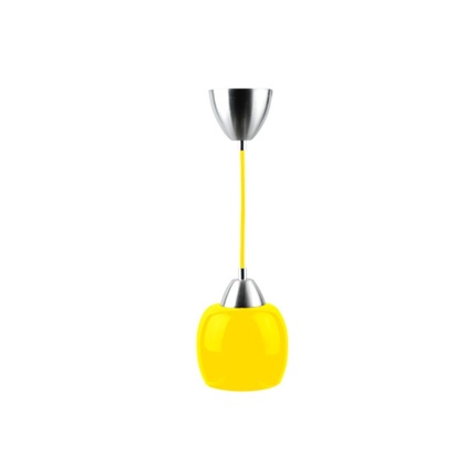 Pendant Lighting Fixture Pera-S 1Xe27 Made Of Glass Yellow 4101400 Vito