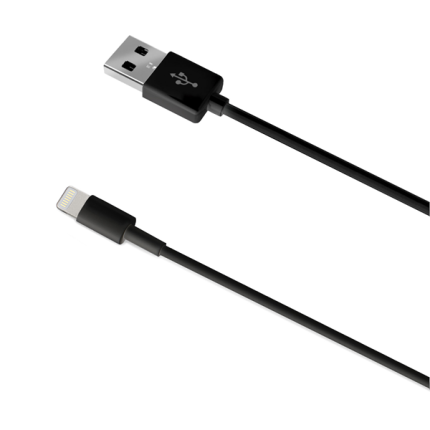 Celly Data Cable Lightning Black 1m