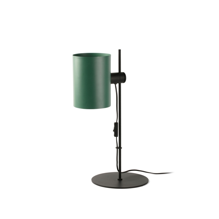 GUADALUPE Black/green table lamp