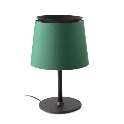 SAVOY Black/green table lamp