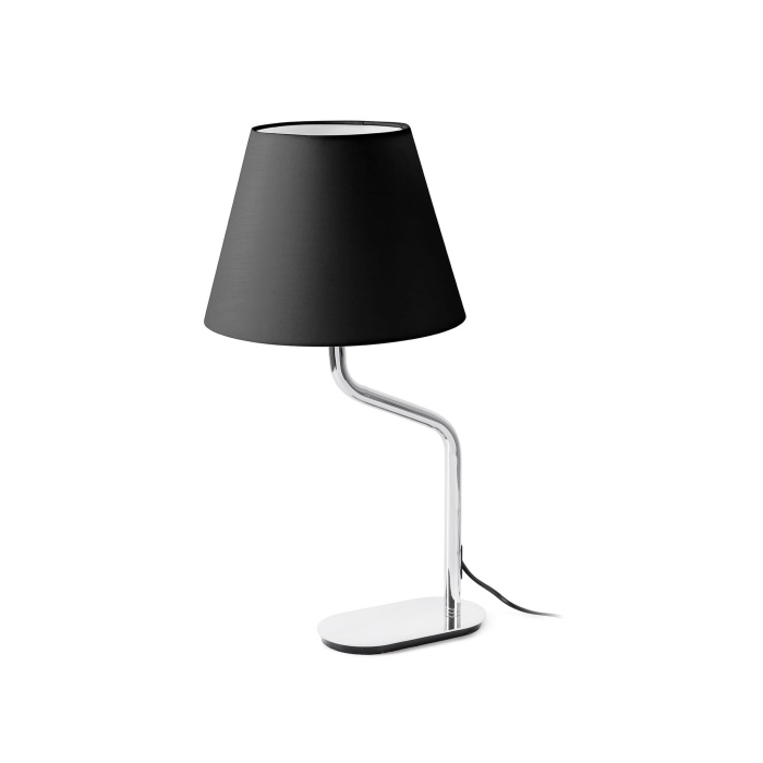 ETERNA Chrome/black table lamp