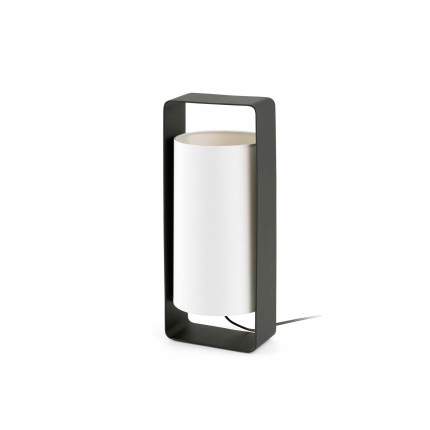 LULA M Black and white table lamp