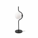 LE VITA Black table lamp dimmable