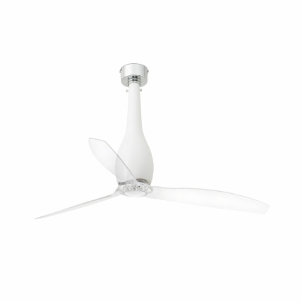 ETERFAN Matt white/transparent fan with DC motor