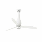 ETERFAN M LED Matt white/transparent fan DC SMART