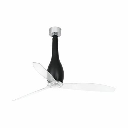 ETERFAN Matt black/transparent fan with DC motor