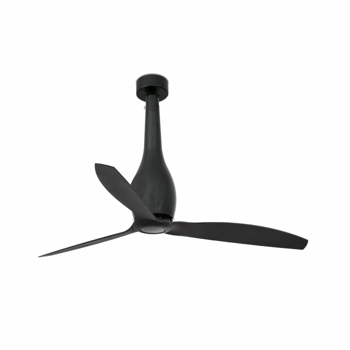 ETERFAN Matt black fan DC SMART