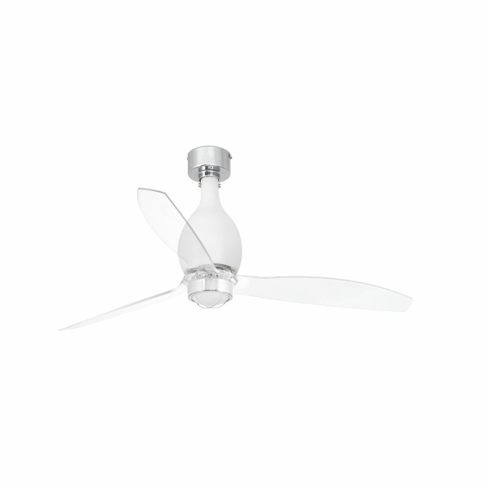 MINI ETERFAN M LED Matt white/transparent fan with DC motor