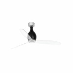 MINI ETERFAN M Matt black/transparent fan DC SMART