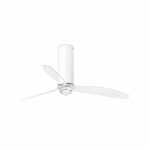 TUBE FAN M LED Matt white/transparent FAN LED with DC motor