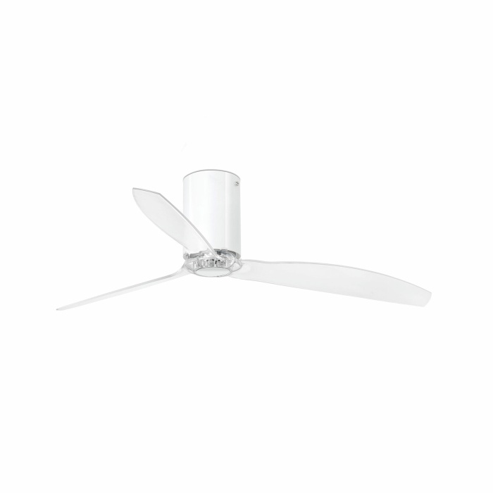 MINI TUBE FAN M Shiny white/transparent FAN M with DC motor