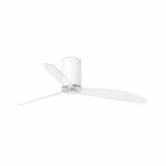 MINI TUBE FAN Matt white/transparent FAN M with DC motor