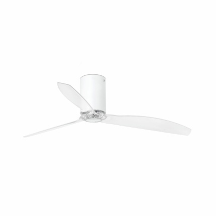 MINI TUBE FAN Matt white/transparent FAN M DC SMART