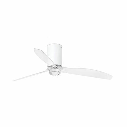 MINI TUBE FAN M LED Matt white/transparent FAN M LED with DC SMART motor