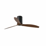 MINI TUBE FAN Matt black/wood FAN M with DC motor