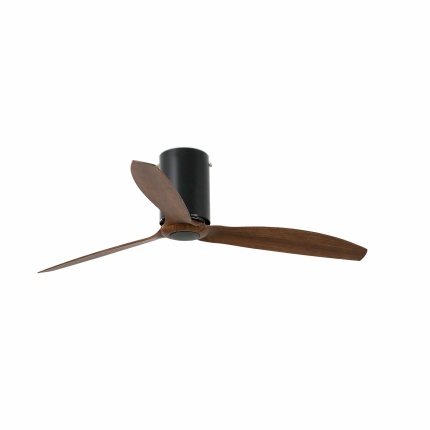 MINI TUBE FAN Matt black/wood FAN M DC SMART