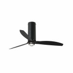 TUBE FAN M LED Matt black with DC motor