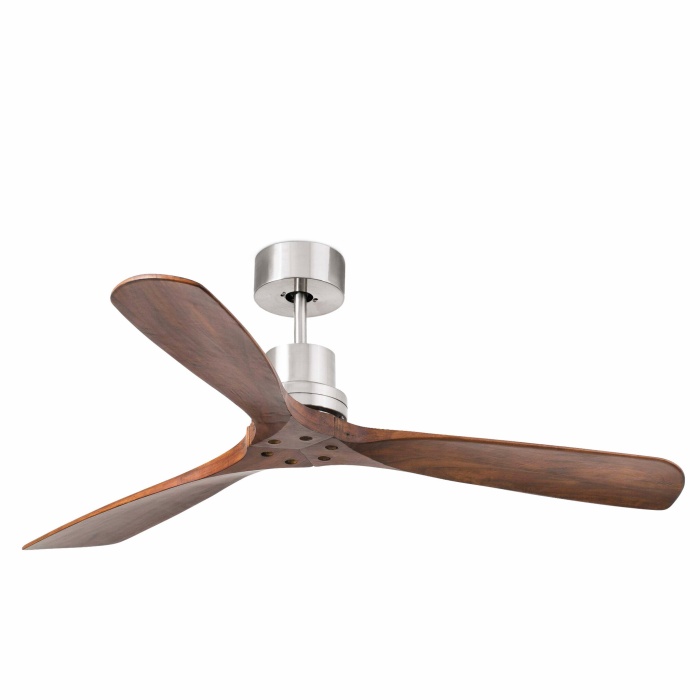 LANTAU L Matt nickel fan with DC motor