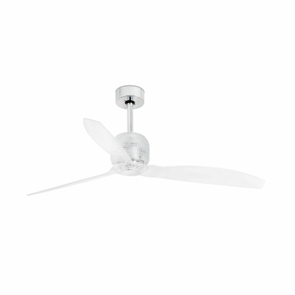 DECO FAN M Chrome fan with Dc motor SMART