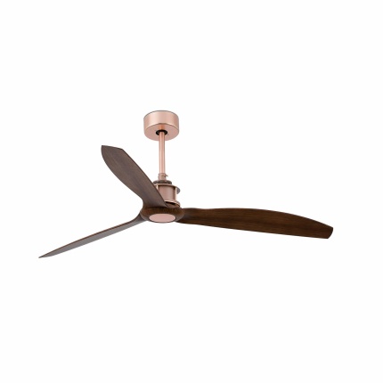 JUST FAN M Copper/wood fan with DC motor