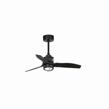 JUST FAN XS LED Matt black fan DC81cm