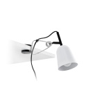 STUDIO White clip lamp