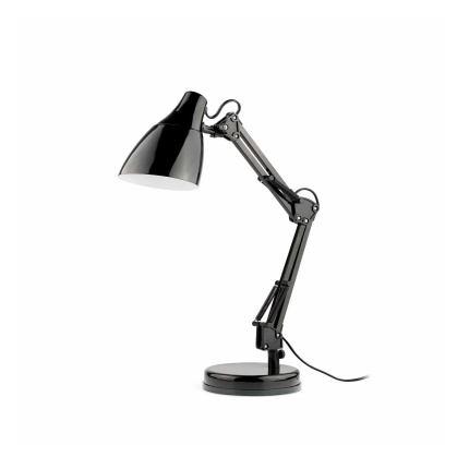 GRU Black reading lamp