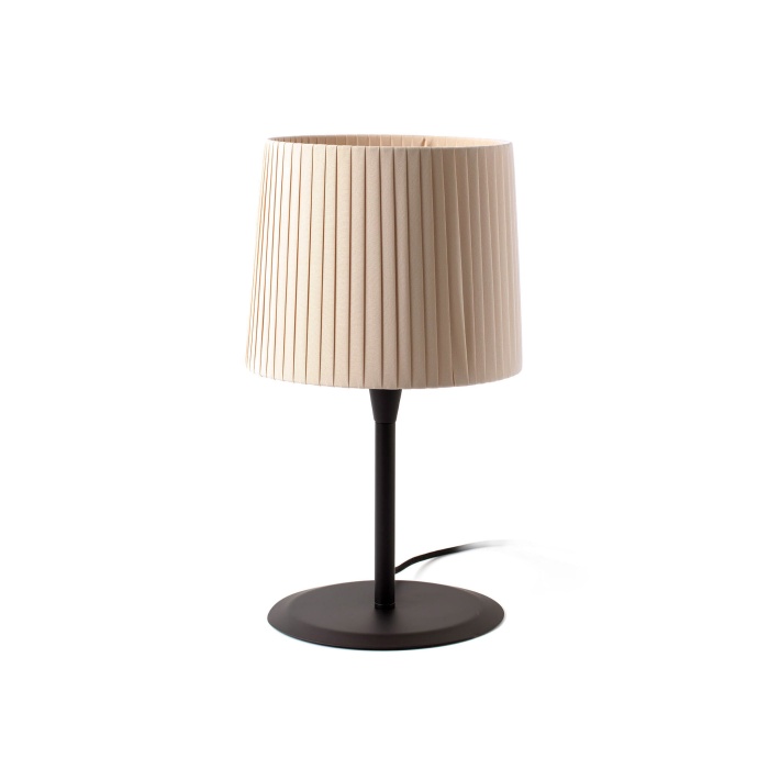 SAMBA Black/ribbon beige table lamp