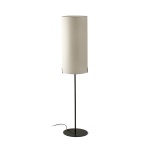 NILA Black and off white floor lamp