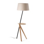 TREEWOOD TRAY Ash tree floor lamp