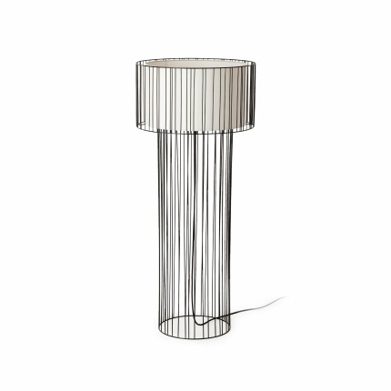 LINDA Black floor lamp