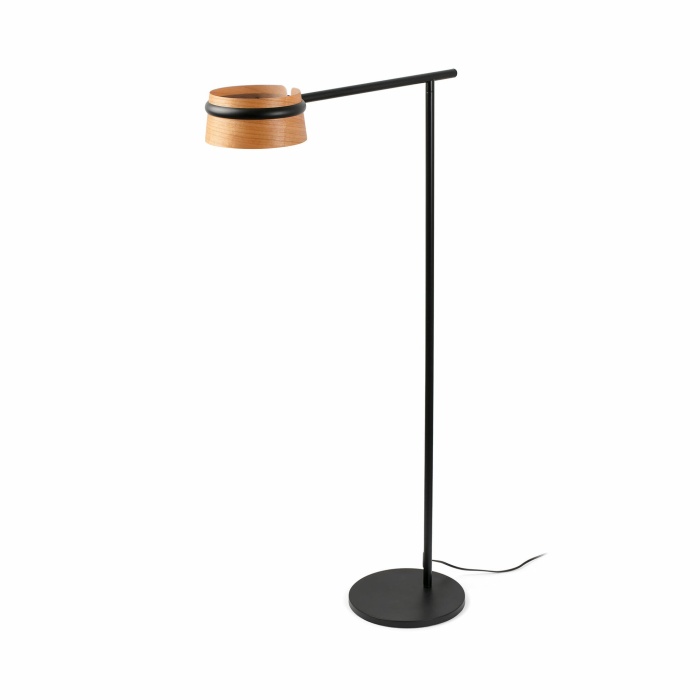 LOOP Black floor lamp