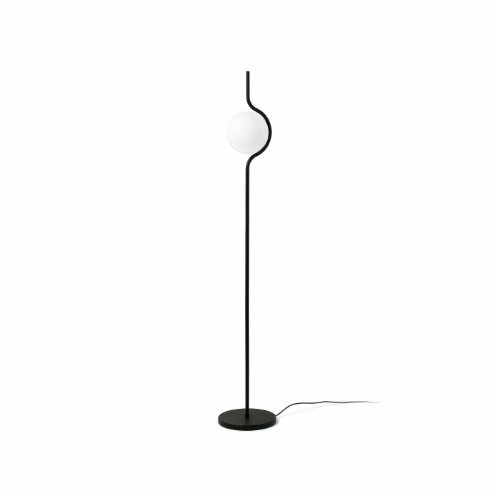 LE VITA Black floor lamp dimmable