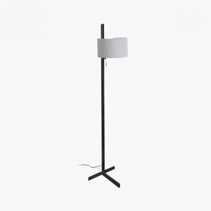 STAND UP Black and grey floor lamp