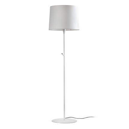 CONGA White/white ivory floor lamp