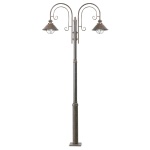 NÁUTICA 2L Rust pole lamp