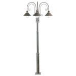 NÁUTICA 3L Rust pole lamp