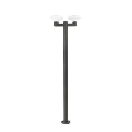 BLUB'S 2L Dark grey pole lamp 2XE27