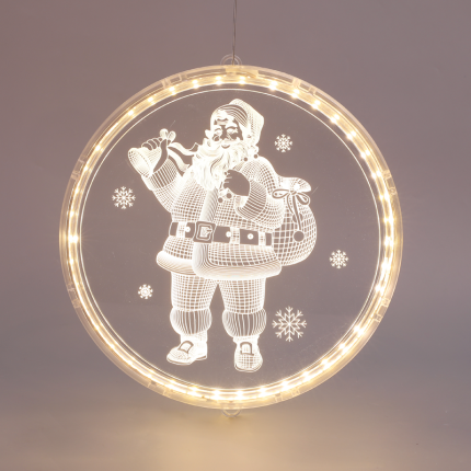 3D Acrylic Santa